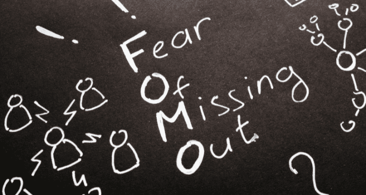To stay focused you have to stop fearing of missing out.