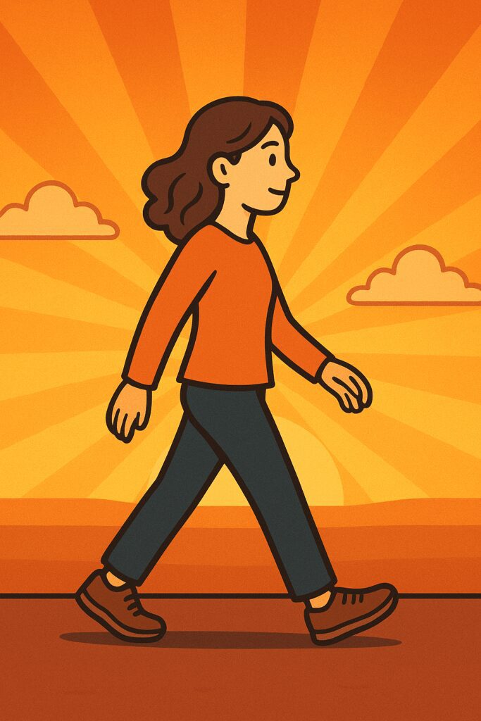 Take a morning walk.